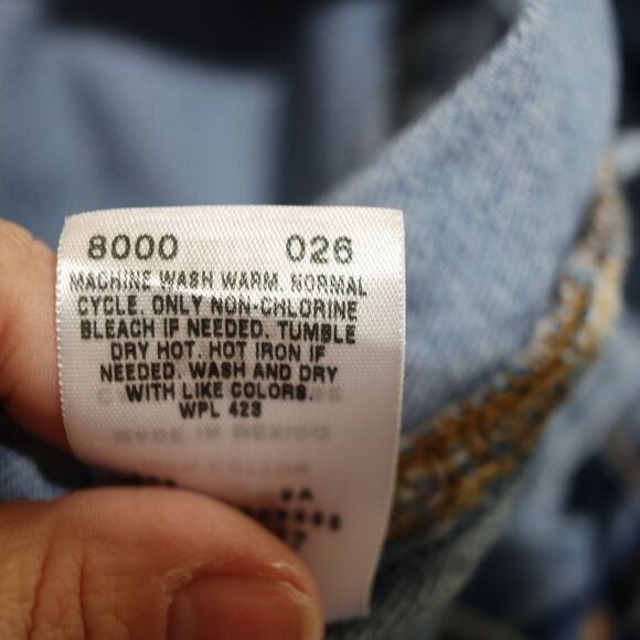 Levi’s 577 Vintage Nouveau Loose Fit Wide Leg Jeans Missy 14 - Picture 11 of 11